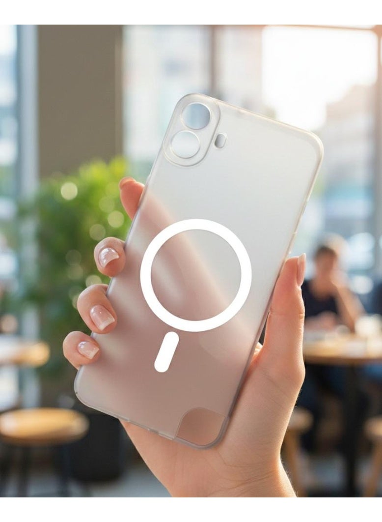 A back cover for Nothing CMF Phone 1 , made of ultra-thin, matte hard polycarbonate. - Image 1